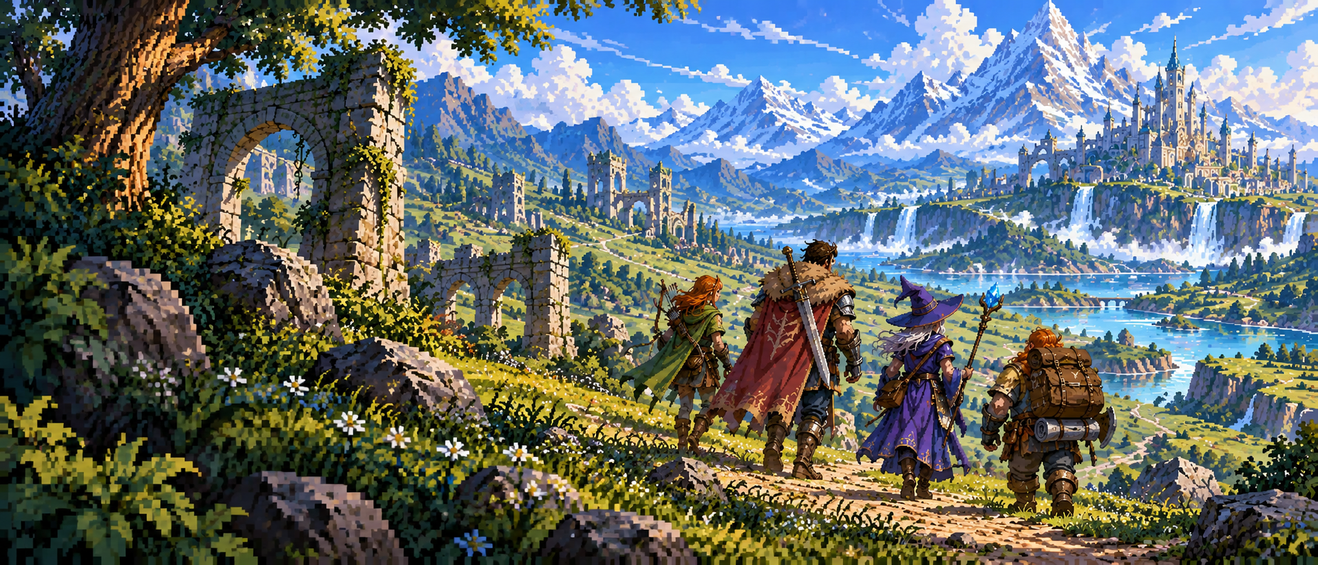 Aventureiros exploram Volgardian